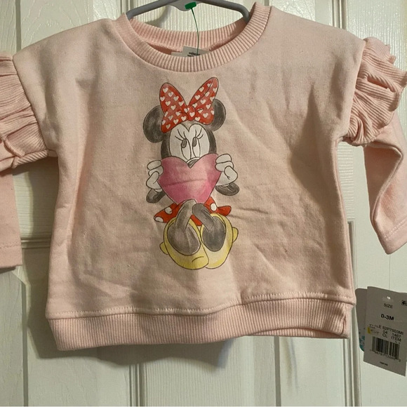 NWT Disney Minnie Mouse Sweatshirt - Picture 2 of 6